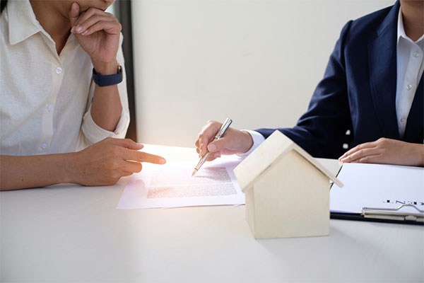 Sau khi có kết quả, người dân tiến hành ký hợp đồng với chủ đầu tư