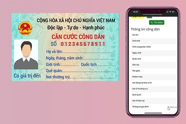 Giấy CNQSDĐ ghi tên vợ và chồng thì VP đăng ký đất đai sẽ sử dụng thông tin về tình trạng hôn nhân trong CSDLQGVDC