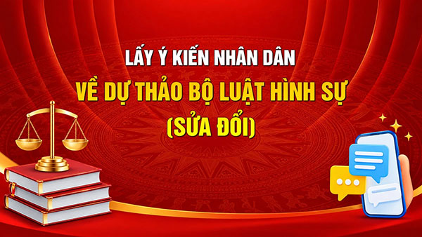Người dân góp ý Dự thảo Bộ luật Hình sự sửa đổi trên VNeID: Cách thực hiện thế nào?