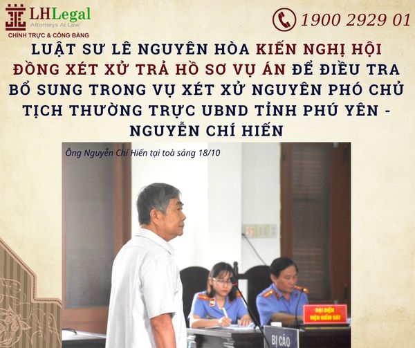  Ngày 18/10 Phiên tòa xét xử sơ thẩm ông Nguyễn Chí Hiến liên quan đến vụ đấu giá 262 lô đất ở Tuy Hòa tiếp tục diễn ra 
