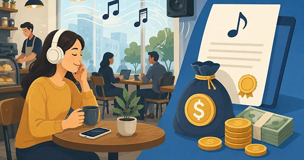 Tiền bản quyền âm nhạc được tính dựa trên mức lương cơ sở và hệ số điều chỉnh