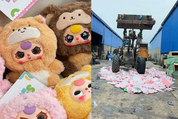 Quảng Ninh: Tiêu hủy gần 2.000 gấu bông Baby Three chứa Formaldehyt vượt quy chuẩn
