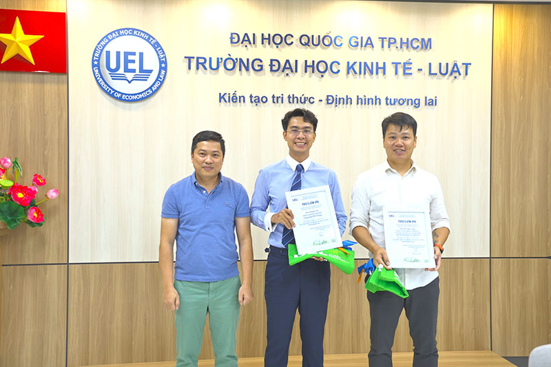 Seminar “Xây dựng và bảo vệ thương hiệu trước hành vi vu khống trên không gian mạng” tại Trường Đại học Kinh tế - Luật