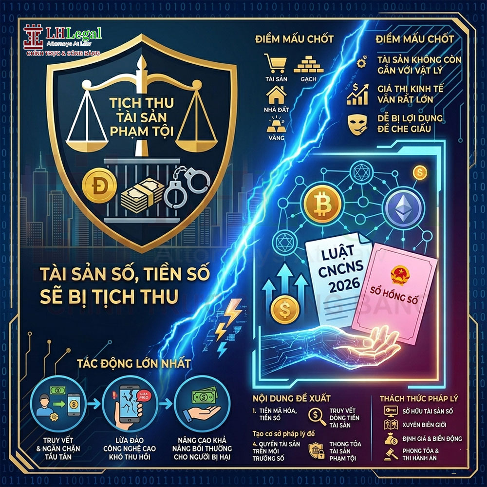 Tài sản số, tiền số sẽ bị tịch thu như tài sản phạm tội: Pháp luật đang thay đổi điều gì trong kỷ nguyên số?