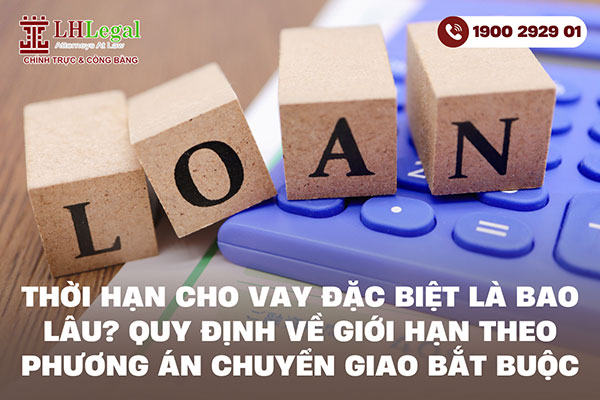 Thời hạn cho vay đặc biệt là bao lâu? Quy định về giới hạn theo phương án chuyển giao bắt buộc