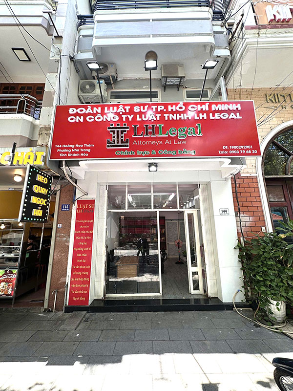 Thông báo thay đổi địa chỉ chi nhánh LH Legal Nha Trang