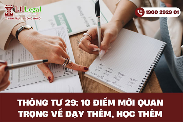 Thông tư 29: 10 điểm mới quan trọng về dạy thêm, học thêm