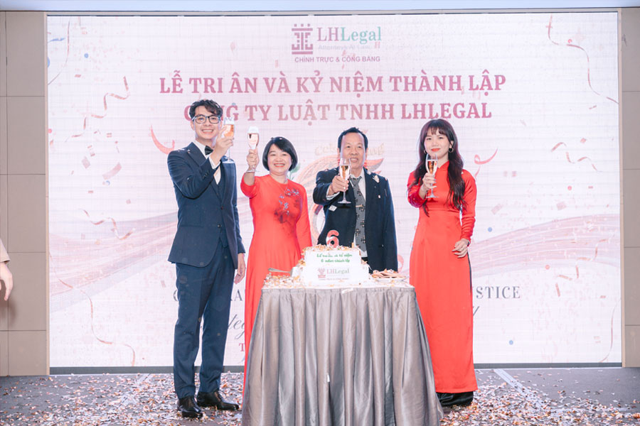 Lễ Tri Ân và Kỷ Niệm 6 năm thành lập Công ty Luật TNHH LHLegal đã diễn ra thành công tốt đẹp