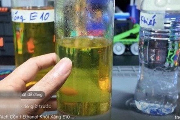 Xăng E10 và trào lưu “tách cồn”: Chuyên gia cảnh báo nguy cơ hỏng xe, cháy nổ