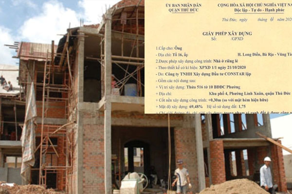 Công trình đáp ứng đủ điều kiện, giấy chứng nhận sẽ được cấp