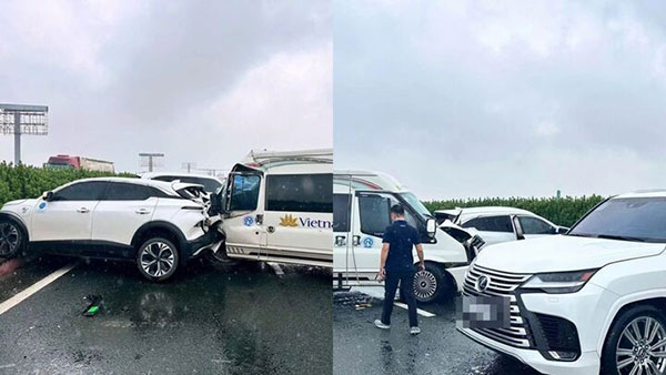 Xe Lexus dừng giữa cao tốc dẫn đến tai nạn liên hoàn: Ai có thể phải chịu trách nhiệm?