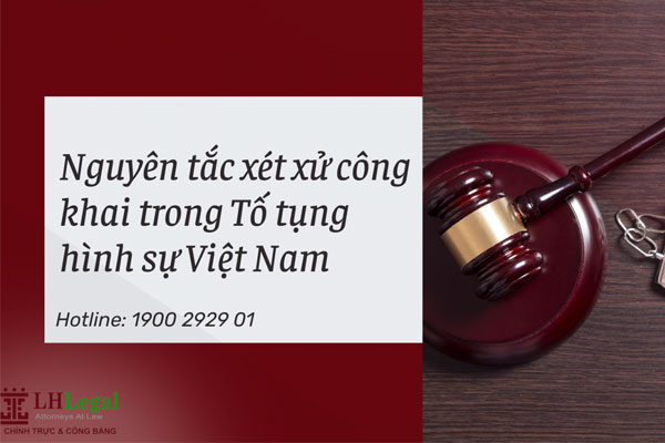Nguyên tắc xét xử công khai trong Tố tụng hình sự Việt Nam