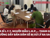 Ca sĩ L.T.T, người mẫu L.H.P,... tham gia đường dây bán dâm sẽ bị xử lý ra sao?