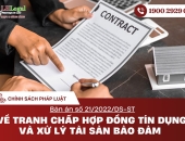 Bản án số 21/2022/DS-ST Về tranh chấp hợp đồng tín dụng và xử lý tài sản bảo đảm 