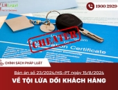 Bản án số 23/2024/HS-PT ngày 15/8/2024 về tội buôn bán hàng giả