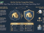Bạn đang nắm giữ tài sản, hay chỉ đang tạm thời đứng tên? Rủi ro có thể bắt đầu ngay trong hôn nhân