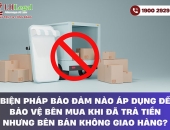 Biện pháp bảo đảm nào áp dụng để bảo vệ bên mua khi đã trả tiền nhưng bên bán không giao hàng?