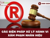 Các biện pháp xử lý hành vi xâm phạm nhãn hiệu