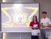 Chúc mừng Cộng sự Kiều Nga - Hoàn thành kỳ kiểm tra kết thúc tập sự hành nghề Luật sư