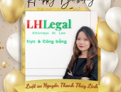 LHLegal chúc mừng sinh nhật Luật sư Nguyễn Thanh Thuỳ Linh