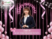 Chúc mừng sinh nhật Luật sư Trần Thị Thanh Tuyền