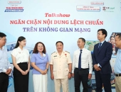 Dấu ấn tại Talkshow “Cấp thiết ngăn chặn nội dung lệch chuẩn trên không gian mạng”