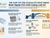 Đề xuất thi cấp chứng chỉ hành nghề để nâng cao chất lượng luật sư