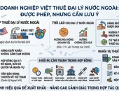 Doanh nghiệp Việt có được thuê đại lý nước ngoài bán hàng không?