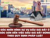 Góc nhìn pháp về vụ đấu giá đất ở Sóc Sơn đến các quy định pháp luật về đấu giá tài sản