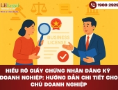 Hiểu rõ giấy chứng nhận đăng ký doanh nghiệp: Hướng dẫn chi tiết cho chủ doanh nghiệp