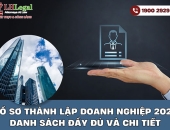 Hồ sơ thành lập doanh nghiệp 2025: Danh sách đầy đủ và chi tiết