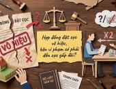 Hợp đồng đặt cọc vô hiệu, bên vi phạm có phải đền cọc gấp đôi?