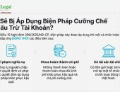 Infographic pháp luật: Khi nào người vi phạm hành chính bị trích tiền trực tiếp từ tài khoản ngân hàng?