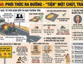 Khởi tố người phụ nữ phơi thóc ra đường: Chỉ là “tiện phơi một chút” nhưng có thể bị xử lý hình sự?