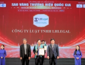 Công ty Luật TNHH LHLegal tự hào đạt Top 10 Thương hiệu Luật xuất sắc quốc gia năm 2024