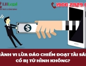 Hành vi lừa đảo chiếm đoạt tài sản có bị tử hình không? Người từ 14 đến dưới 16 tuổi phạm tội lừa đảo có bị truy cứu trách nhiệm không?