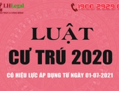 Luật cư trú 2020 có quy định gì mới?