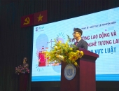 Luật sư Hòa tham dự Talkshow Định hướng nghề nghiệp và kỹ năng mới trong thời đại 4.0