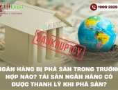 Ngân hàng bị phá sản trong trường hợp nào? Tài sản ngân hàng có được thanh lý khi phá sản không?