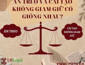 Phân biệt án treo và cải tạo không giam giữ