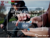 Sự khác nhau giữa tội cướp tài sản và tội cướp giật tài sản