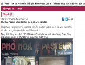 [Câu chuyện từ Phở Hòa Pasteur] Tạt chất bẩn vào nhà người khác sẽ bị xử phạt Hành chính và Hình sự