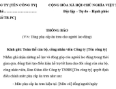 Phụ cấp ăn trưa có phải tính vào lương đóng BHXH không? Mẫu thông báo tăng phụ cấp ăn trưa cho NLĐ
