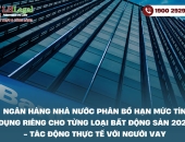 Room tín dụng bất động sản 2026 - NHNN phân bổ thế nào?