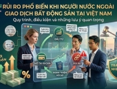 Rủi ro phổ biến khi người nước ngoài giao dịch bất động sản tại Việt Nam