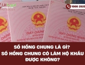 Sổ hồng chung là gì? Sổ hồng chung có đăng ký thường trú được không?