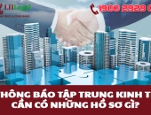 Thông báo tập trung kinh tế cần có những hồ sơ gì?