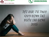 Tội bức tử là gì? Hình phạt của tội bức tử theo bộ luật hình sự hiện hành