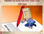 Trình tự giải quyết thủ tục tố cáo theo quy định Luật tố cáo