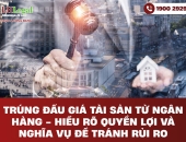 Trúng đấu giá tài sản từ ngân hàng - Hiểu rõ quyền lợi và nghĩa vụ để tránh rủi ro